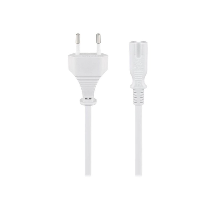 Pro Euro connection cord 1.8 m white