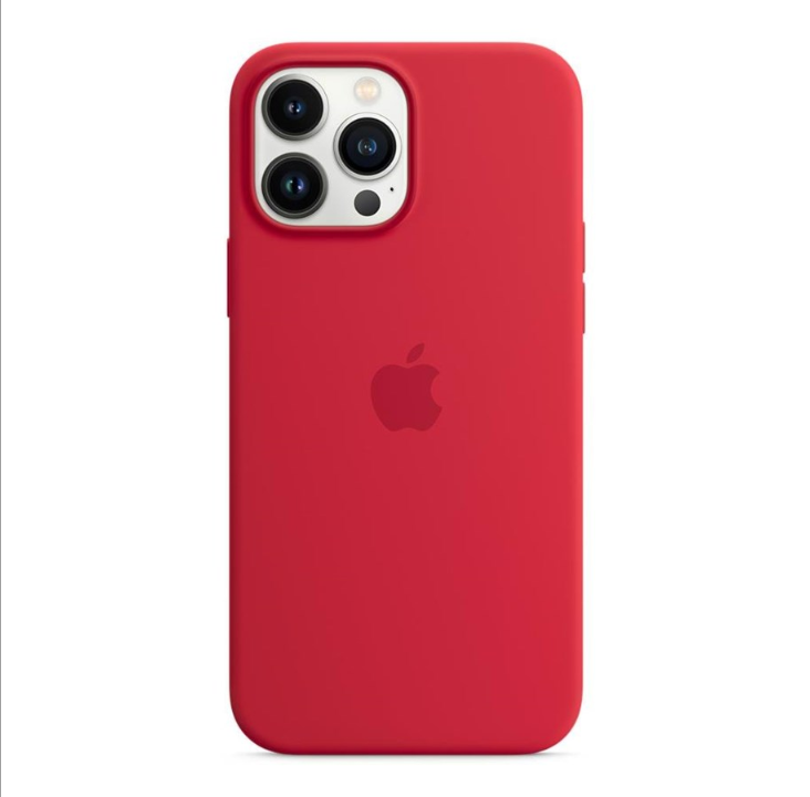 Apple iPhone 13 Pro Max Silicone Case with MagSafe â (PRODUCT)RED