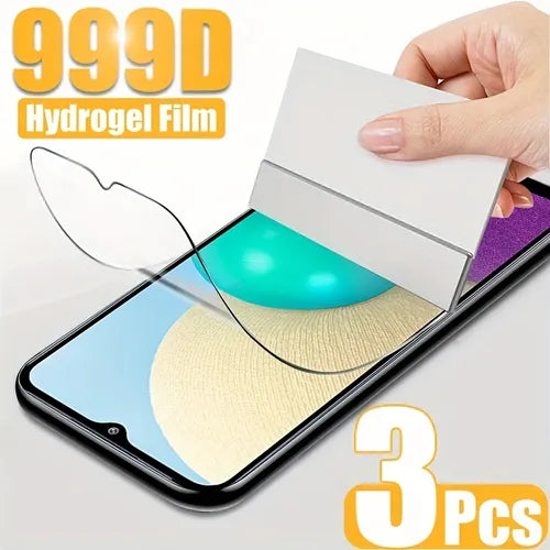 3PCS Hydrogel Film Screen Protector For Samsung A02S/A03S/A04S/M13/M13 5G/M23/M33 5G/M32 5G/A32 5G/A42 5G/Jump 2/Wide 5