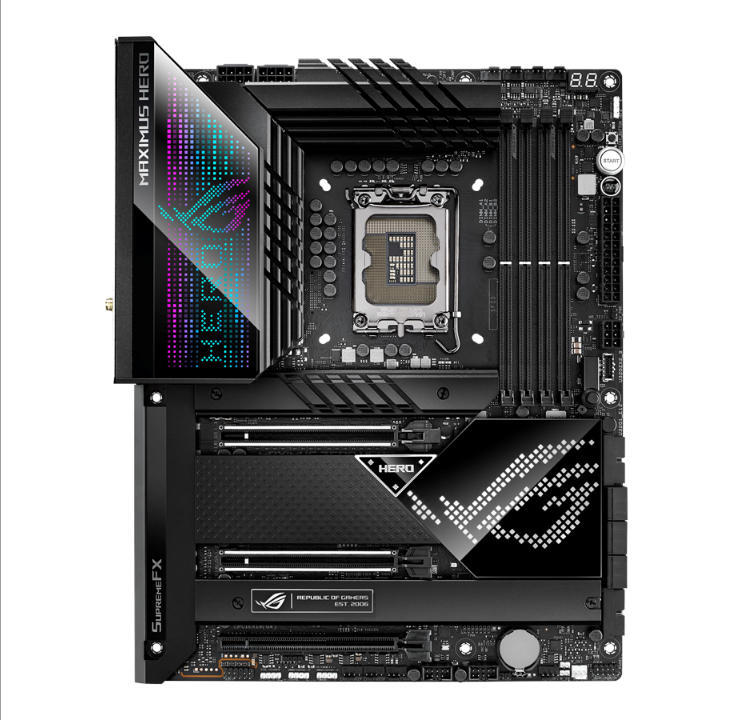 ASUS ROG MAXIMUS Z690 HERO Motherboard - Intel Z690 - Intel LGA1700 socket - DDR5 RAM - ATX *DEMO*