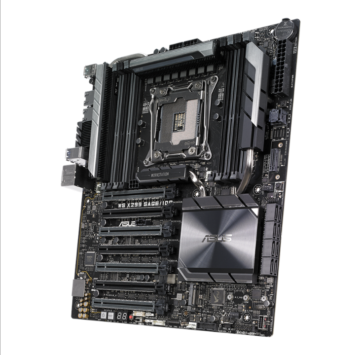 华硕 WS X299 SAGE/10G 主板 - Intel X299 - Intel LGA2066 插槽 - DDR4 RAM - SSI CEB