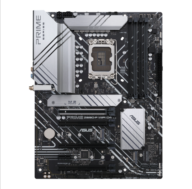 ASUS PRIME Z690-P WIFI D4 Motherboard - Intel Z690 - Intel LGA1700 socket - DDR4 RAM - ATX