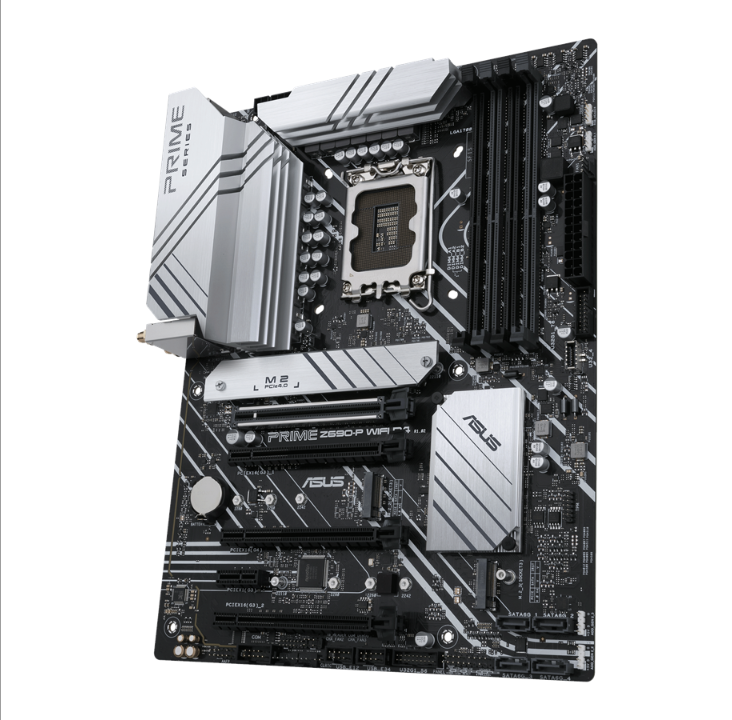 ASUS PRIME Z690-P WIFI D4 Motherboard - Intel Z690 - Intel LGA1700 socket - DDR4 RAM - ATX