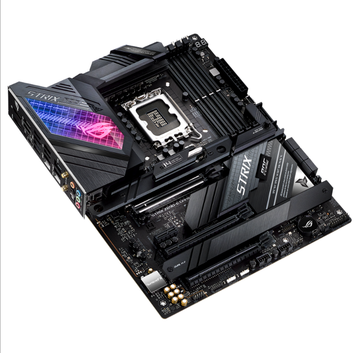 اللوحة الأم ASUS ROG STRIX Z690-E GAMING WIFI - Intel Z690 - مقبس Intel LGA1700 - ذاكرة الوصول العشوائي DDR5 - ATX