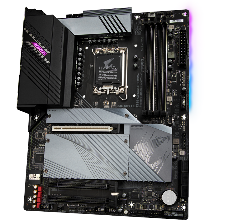 GIGABYTE Z690 AORUS ELITE DDR4 Motherboard - Intel Z690 - Intel LGA1700 socket - DDR4 RAM - ATX