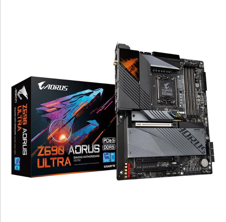 技嘉 Z690 AORUS ULTRA 主板 - Intel Z690 - Intel LGA1700 插槽 - DDR5 RAM - ATX