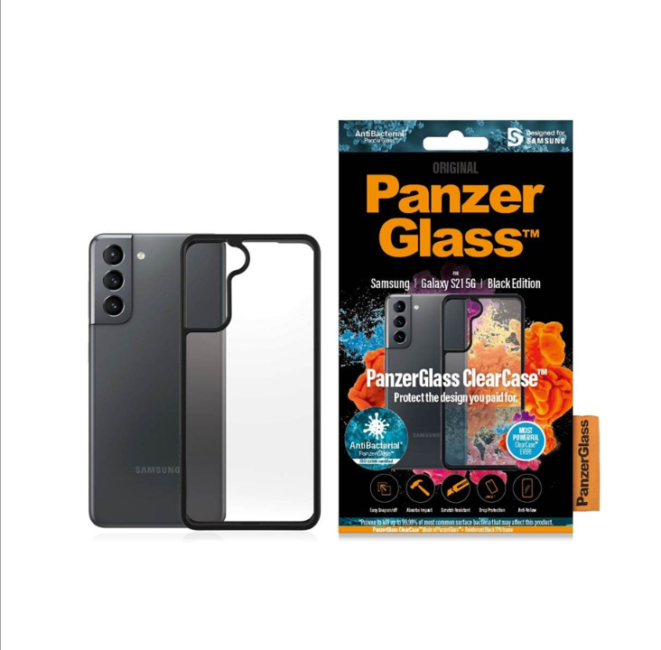 PanzerGlass Samsung Galaxy S21 5G ClearCase - Black