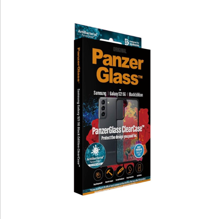 PanzerGlass Samsung Galaxy S21 5G ClearCase - Black