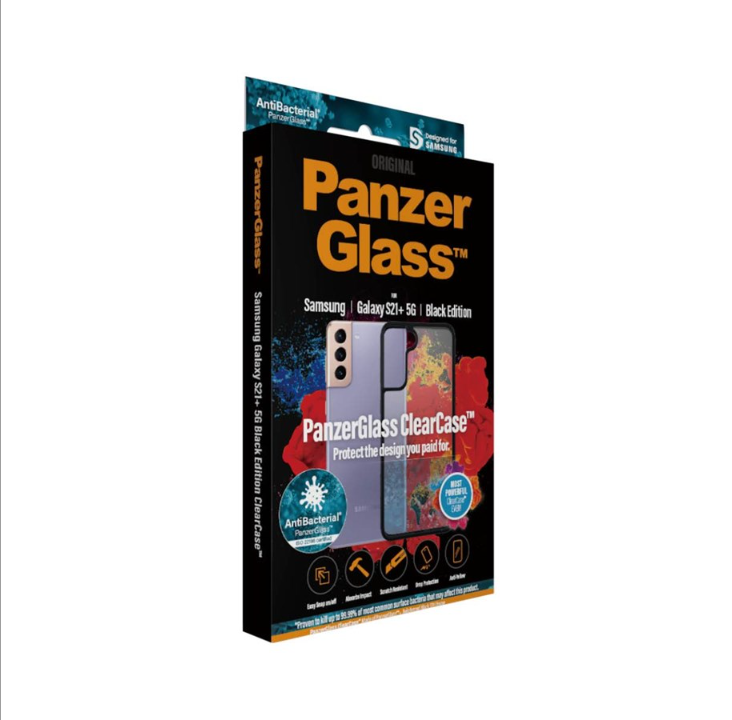 PanzerGlass Samsung Galaxy S21+ 5G ClearCase - Black