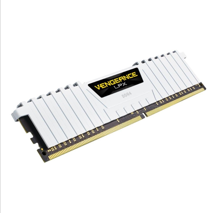 Corsair Vengeance LPX DDR4-3200 - 16GB - CL16 - Dual Channel (2 pcs) - Intel XMP - White