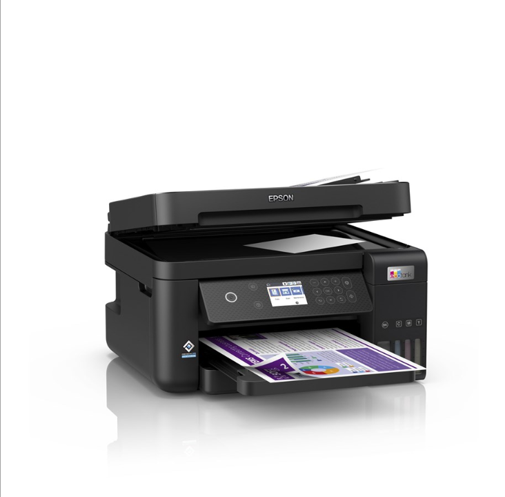 Epson EcoTank ET-3850 All in One Inkjet Printer Multifunction - Color - Ink