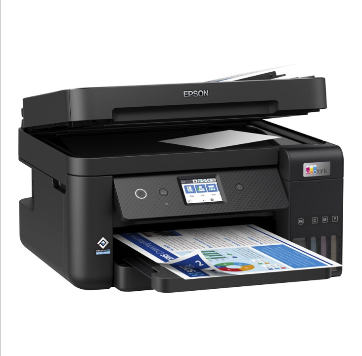 Epson EcoTank ET-4850 All in One Inkjet Printer Multifunction with Fax - Color - Ink