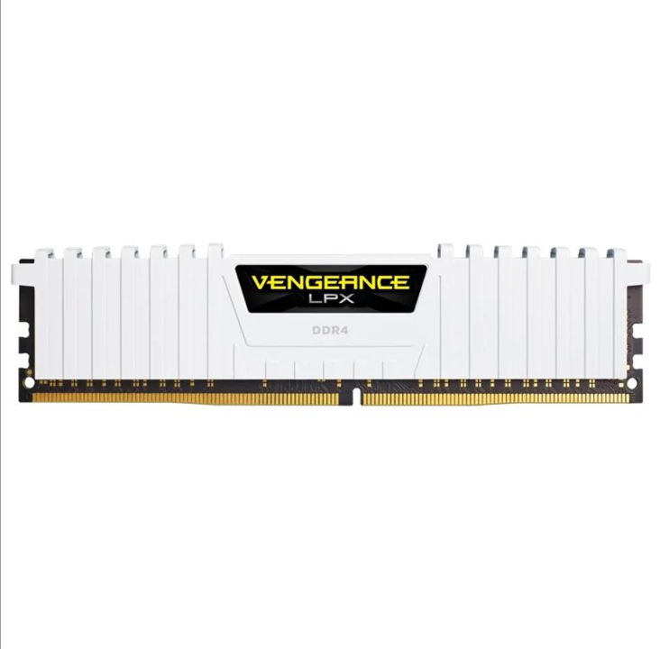 Corsair Vengeance LPX DDR4-3200 - 32GB - CL16 - Dual Channel (2 pcs) - Intel XMP - White