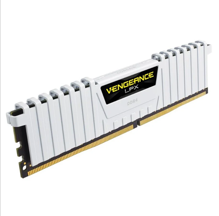 Corsair Vengeance LPX DDR4-3200 - 32 جيجا بايت - CL16 - ثنائي القناة (2 قطعة) - Intel XMP - أبيض