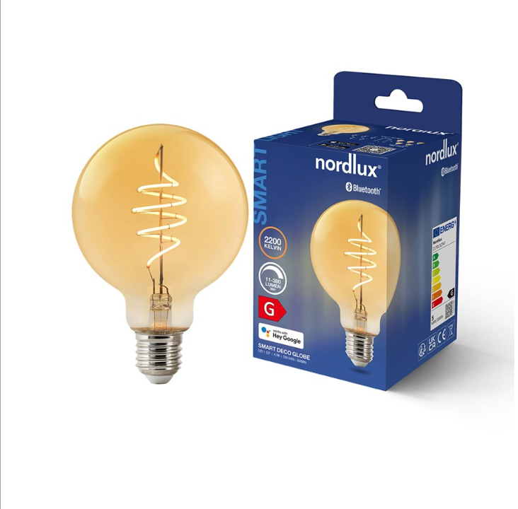 Nordlux Smart E27 G95 装饰光源 琥珀色