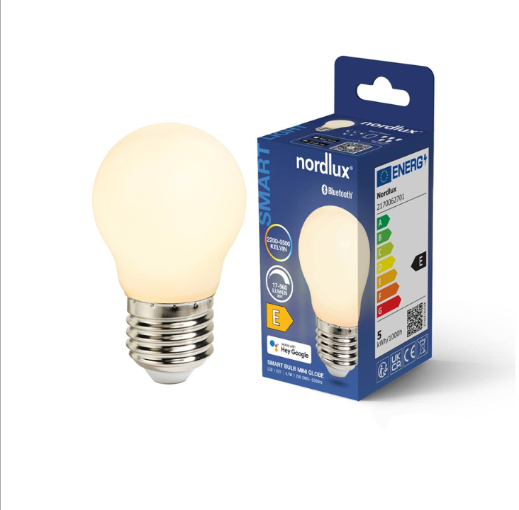 Nordlux Smart E27 G45 light source Opal White