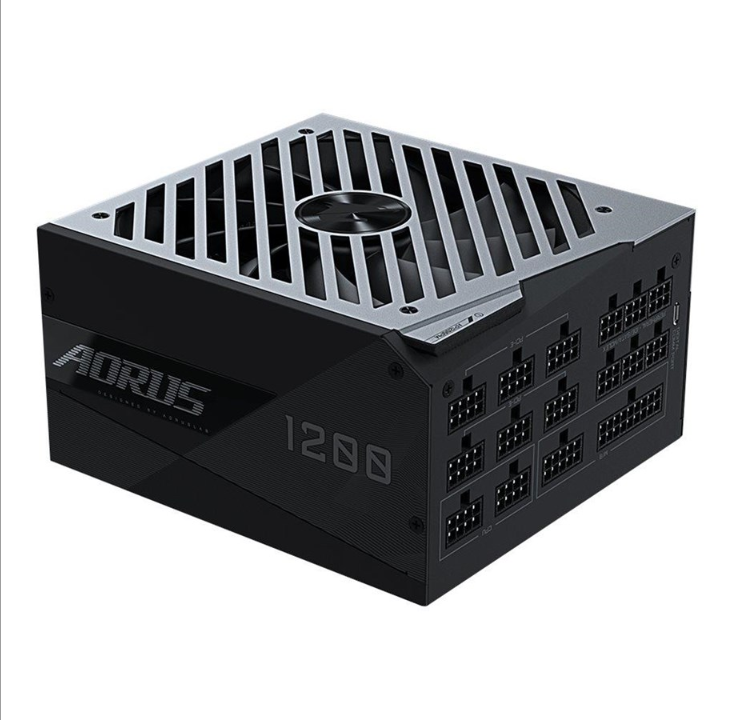 GIGABYTE AORUS AP1200PM power supply - 1200 Watt - 140 mm - 80 Plus Platinum certificate