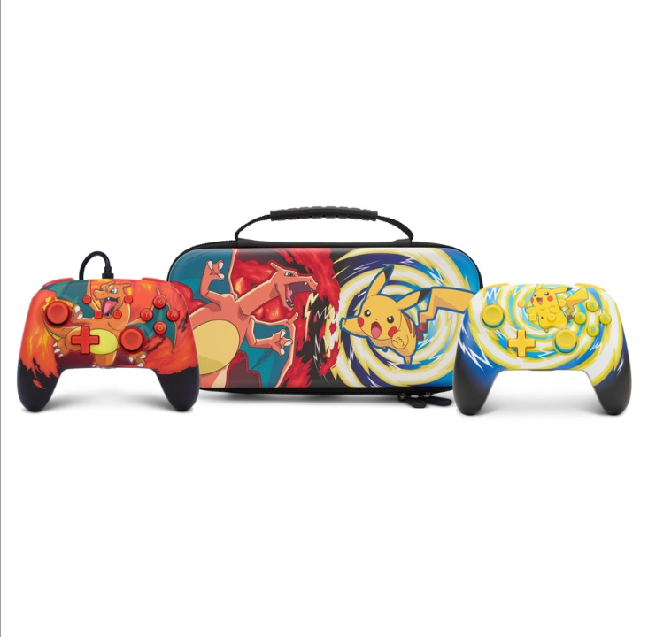 PowerA Protective case for Nintendo Switch or Switch Nintendo Lite - Pokemon: Charizard vs. Pikachu Vortex - Bag - Nintendo Switch