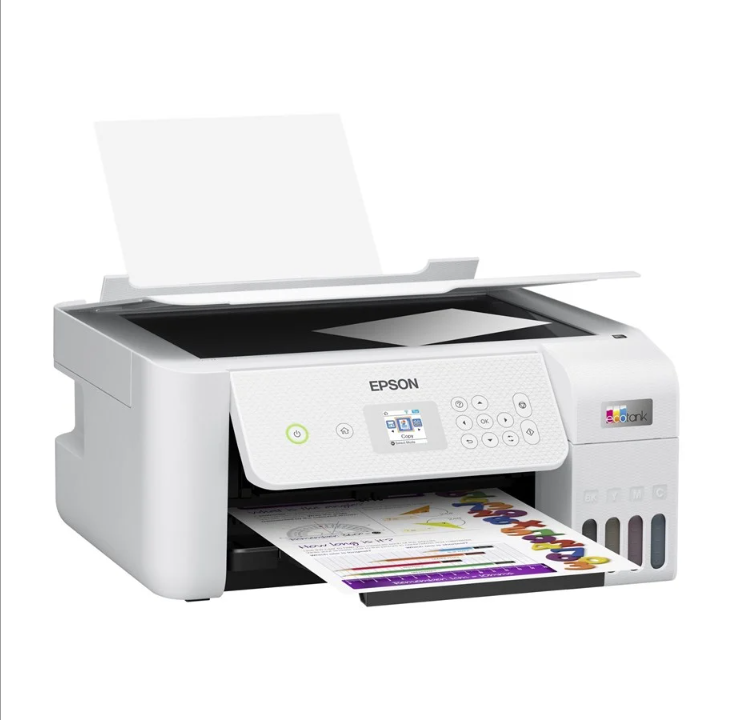 Epson EcoTank ET-2826 All in One Inkjet Printer Multifunction - Color - Ink