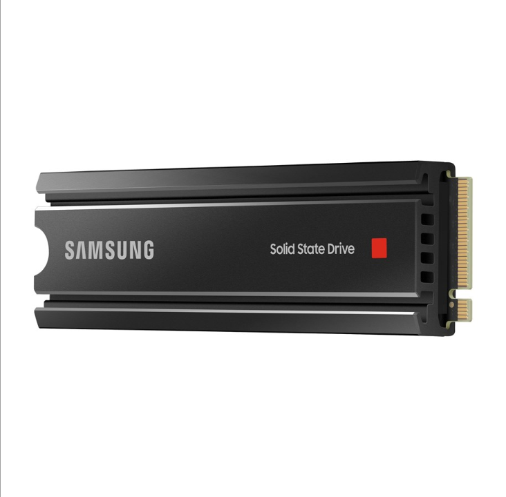 Samsung 980 Pro SSD - 1 تيرابايت - مزود بموزع للحرارة - M.2 2280 - PCIe 4.0