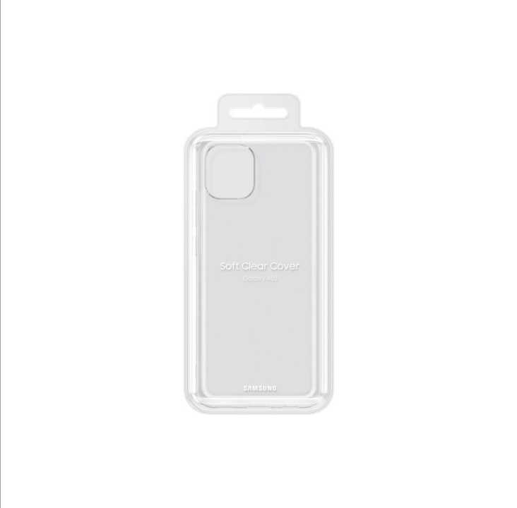 Samsung Galaxy A03 Soft Clear Cover - Transparent