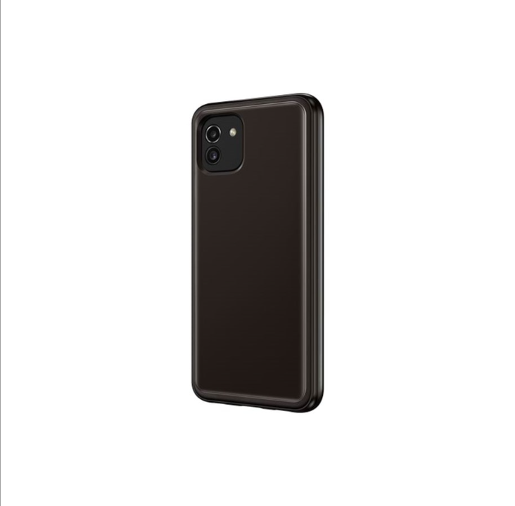 Samsung Galaxy A03 Soft Clear Cover - Black