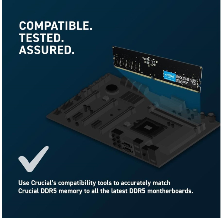 Crucial DDR5-4800 C40 DC - 32GB