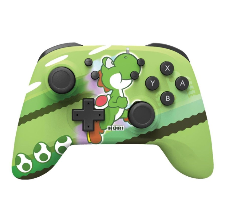 HORI Wireless Horipad Controller - Super Mario (Nintendo Switch) - Yoshi - Gamepad - Nintendo Switch