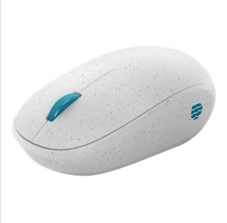 Microsoft Ocean Plastic Mouse - mouse - Bluetooth 5.0 LE - seashell - Mouse - Optic - 3 buttons - White