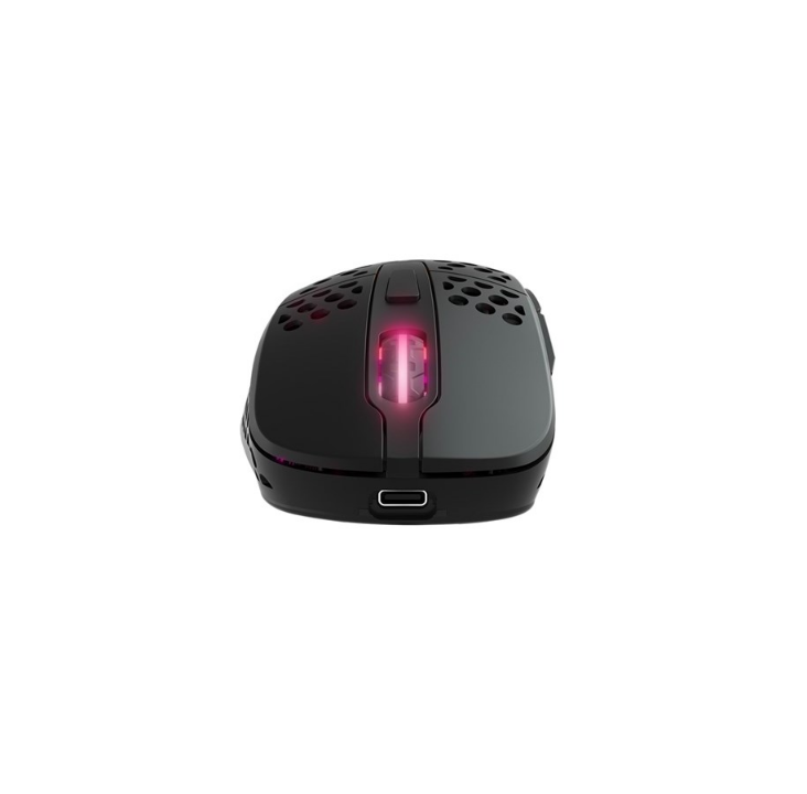 Xtrfy M4 无线 RGB 游戏鼠标 - 黑色 - 游戏鼠标 - 光学 - 6 个按钮 - 黑色带 RGB 灯