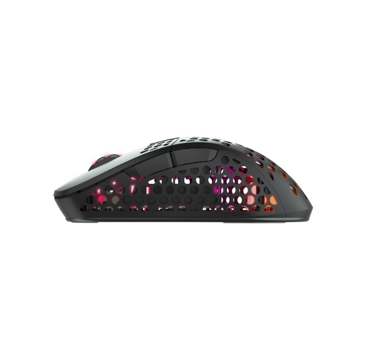 Xtrfy M4 Wireless RGB Gaming Mouse - Black - Gaming mouse - Optic - 6 buttons - Black with RGB light