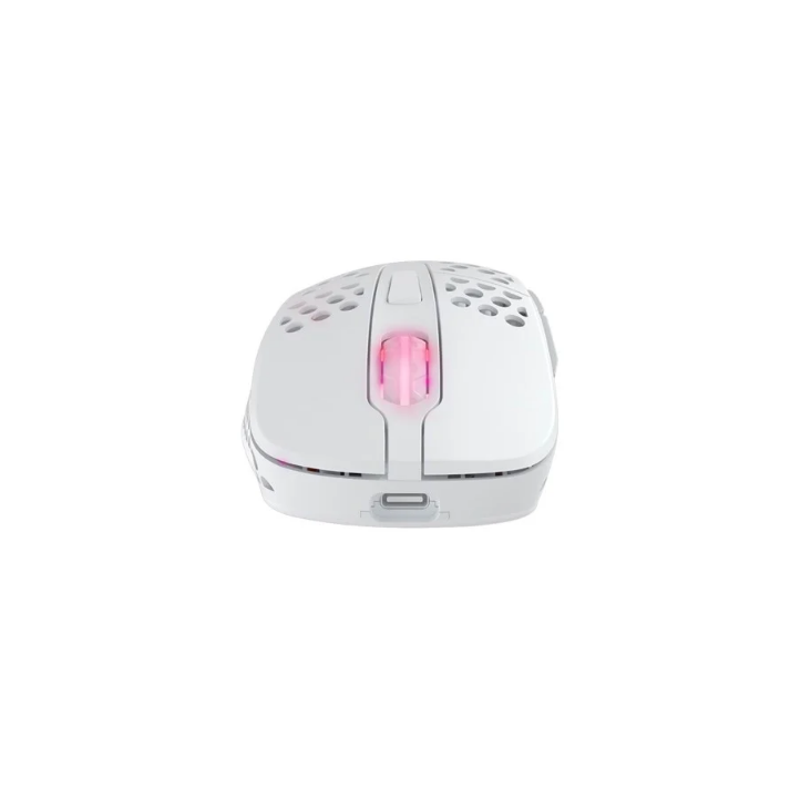 Xtrfy M4 无线 RGB 游戏鼠标 - 白色 - 游戏鼠标 - 光学 - 6 个按钮 - 白色带 RGB 灯