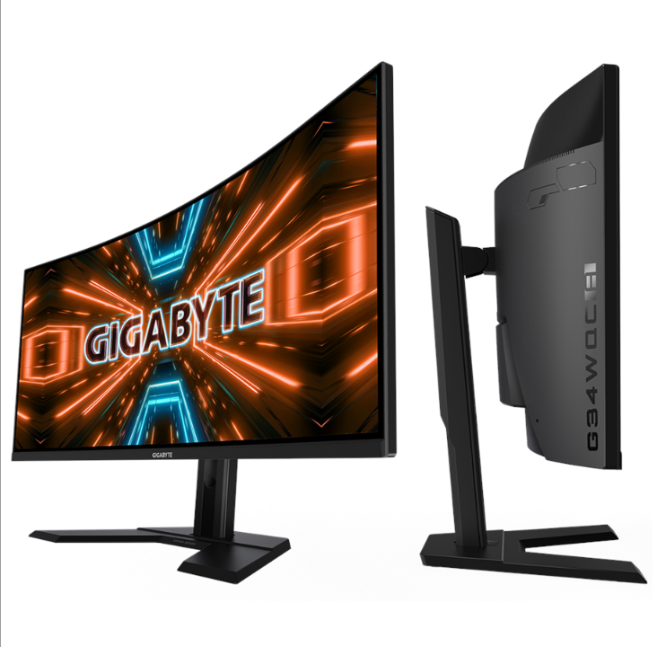 34" GIGABYTE G34WQC A - 3440x1440 (WQHD) - 144Hz - VA - Curved - 2x 2W Speakers - 1 ms - Screen