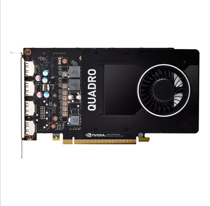 PNY Quadro P2000 - 5 GB GDDR5 RAM - Graphics card