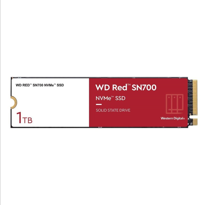 WD Red SN700 NAS SSD - 1TB - PCIe 3.0 - M.2 2280