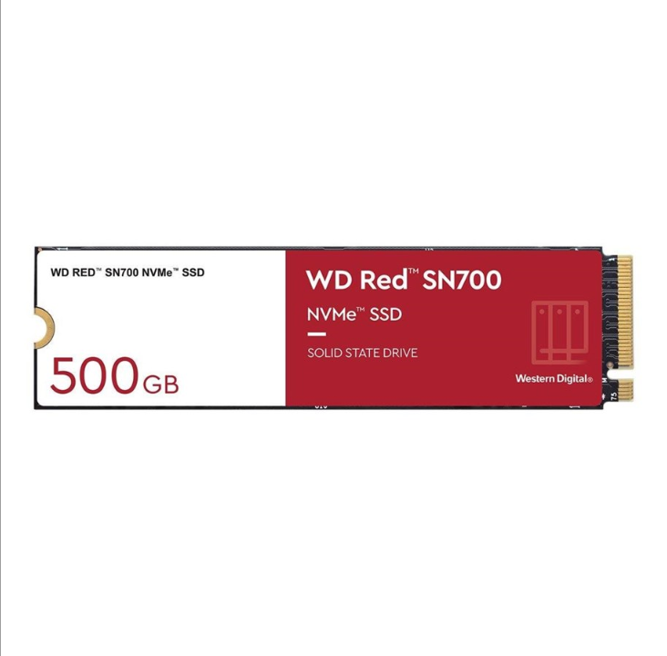 WD Red SN700 NAS SSD - 500GB - PCIe 3.0 - M.2 2280