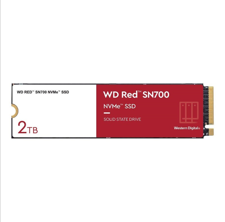 WD Red SN700 NAS SSD - 2 تيرابايت - PCIe 3.0 - M.2 2280