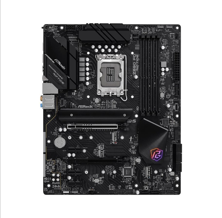 ASRock Z690 PG Riptide Motherboard - Intel Z690 - Intel LGA1700 socket - DDR4 RAM - ATX