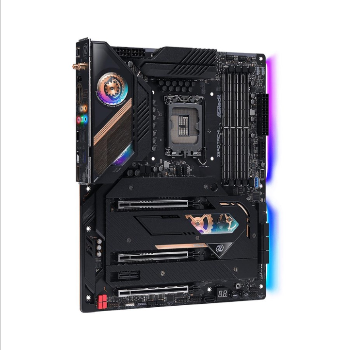 اللوحة الأم ASRock Z690 Taichi - Intel Z690 - مقبس Intel LGA1700 - ذاكرة الوصول العشوائي DDR5 - ATX