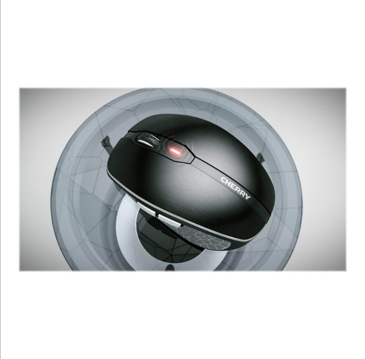 Cherry MW 8C Advanced - Mouse - Optic - 6 buttons - Black