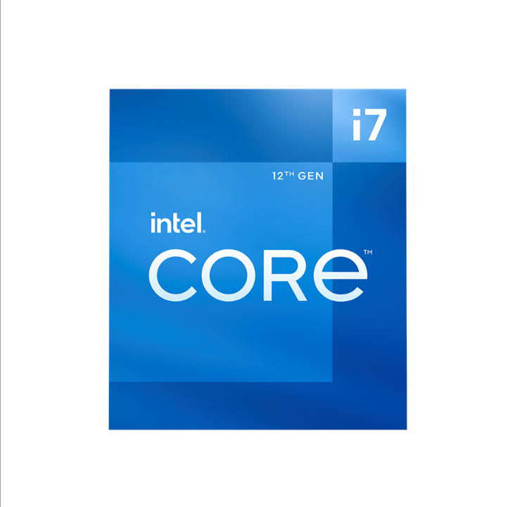 Intel Core i7-12700F Alder Lake CPU - 12 cores - 2.1 GHz - Intel LGA1700 - Intel Boxed (with cooler)