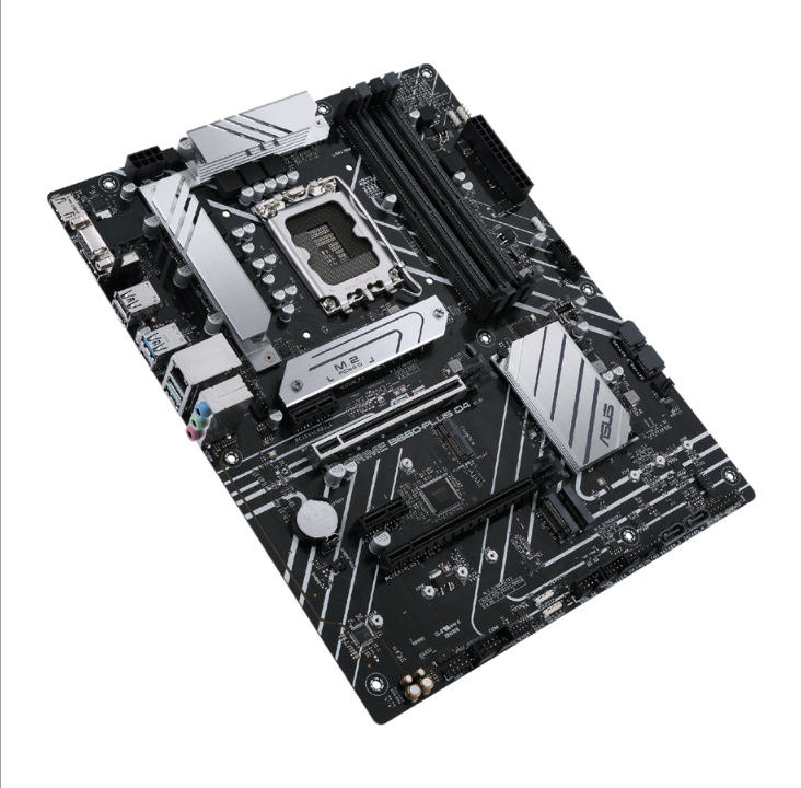 اللوحة الأم ASUS PRIME B660-PLUS D4 - Intel B660 - مقبس Intel LGA1700 - ذاكرة الوصول العشوائي DDR4 - ATX