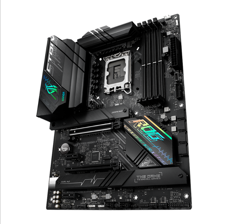 华硕 ROG STRIX B660-F GAMING WIFI 主板 - Intel B660 - Intel LGA1700 插槽 - DDR5 RAM - ATX