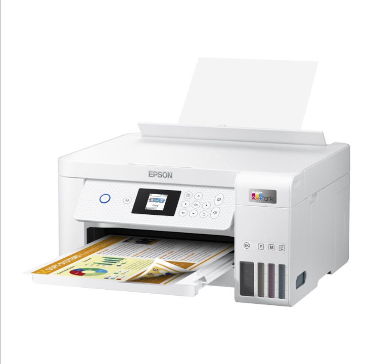 Epson EcoTank ET-2856 All in One Inkjet Printer Multifunction - Color - Ink