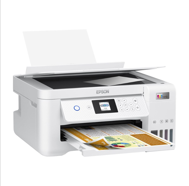 Epson EcoTank ET-2856 الكل في واحد طابعة نافثة للحبر متعددة الوظائف - ملونة - حبر