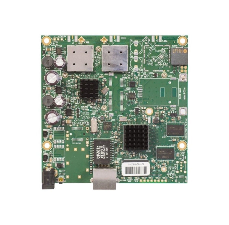 MikroTik RouterBOARD RB911G-5HPacD - Wireless router Wi-Fi 5