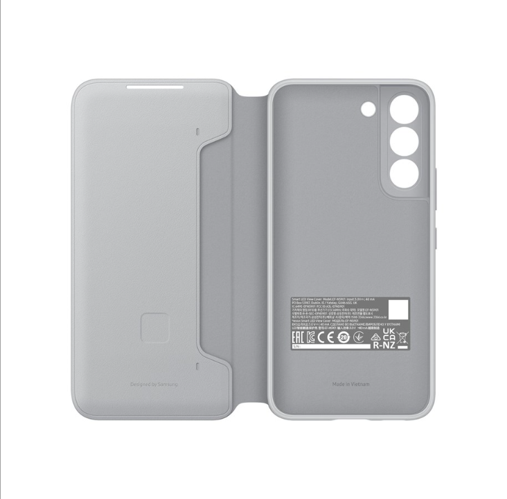 Samsung Galaxy S22 Smart LED View Cover - Light Gray