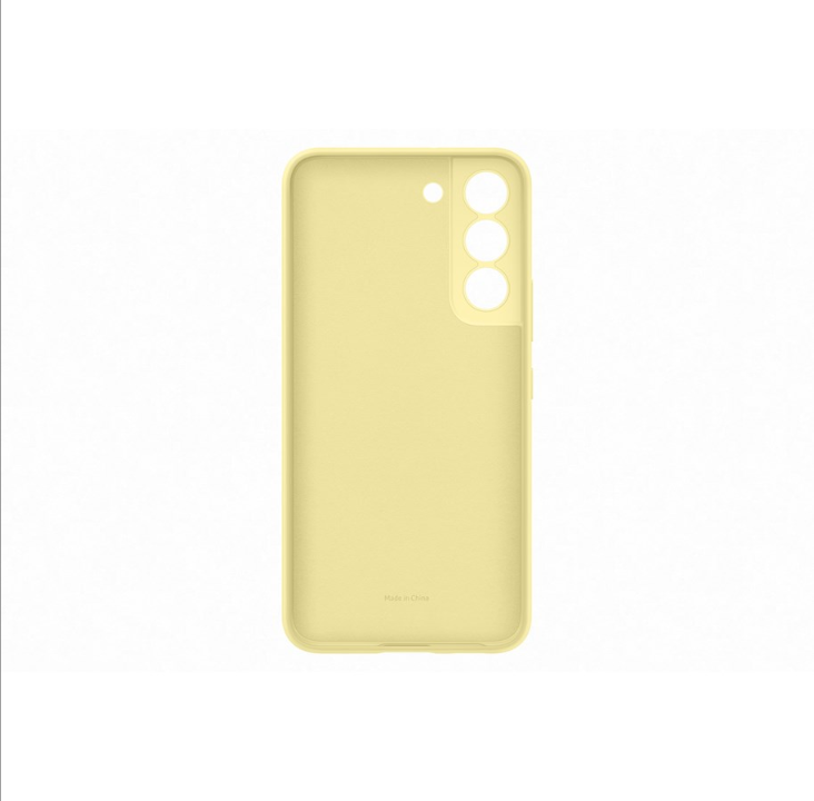 Samsung Galaxy S22 Silicone Cover - Butter Yellow