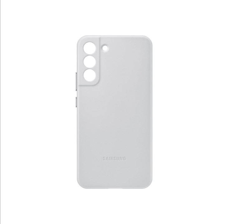 Samsung Galaxy S22 Plus Leather Cover - Light Gray