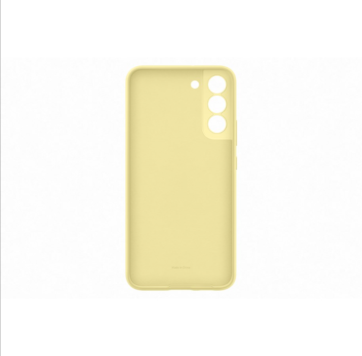 Samsung Galaxy S22 Plus Silicone Cover - Butter Yellow